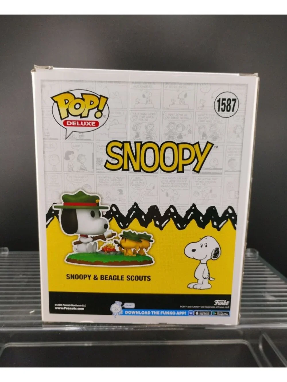 Funko Pop! Deluxe Snoopy & Beagle Scouts Vinyl Figure 1587